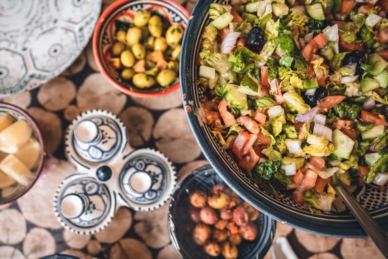 von den Küchenchefs des Surf House zubereitete Gerichte